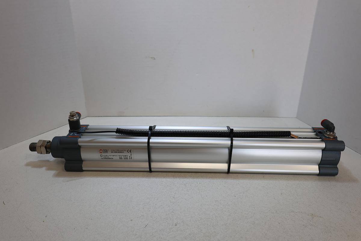 Used Metal Work Pneumatic ISO 15552 Series 3 Cylinder – Model 1213500350CN