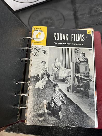 Used Lot Of 3 Kodak Photographic Notebook Binders Booklets GHGC-D