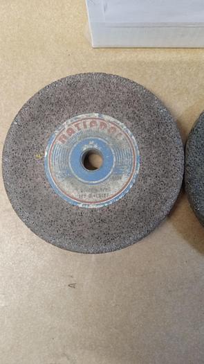 Used Lot of 3 6"x3/4"x5/8" Grinding Wheels GH504