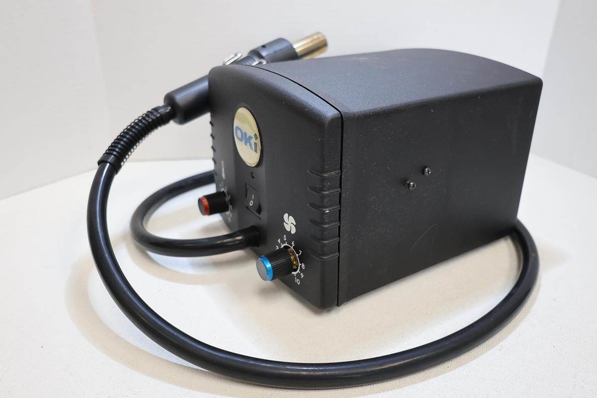 Used OKI HCT-900-11 Hot Air Soldering Desoldering Rework Station w/ Nozzle