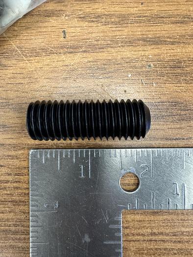 Used Lot 5/8-11x2" Cup Point Alloy Steel Hex Socket Set Screws 5 Per Lot GHGC-D18