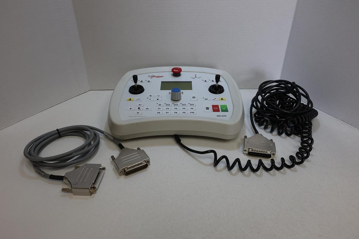 Used Metrologic Group ME670 CMM Control Pendant Operator Interface Panel