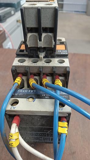 Used Telemecanique CA3DN22 Contactor w/LA1DN11 Contact Block & LA4DT2U - GHA-99