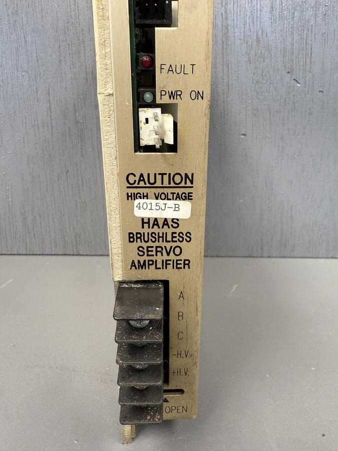 Used HAAS Brushless Servo Amplifier 4015J-B GHA-17