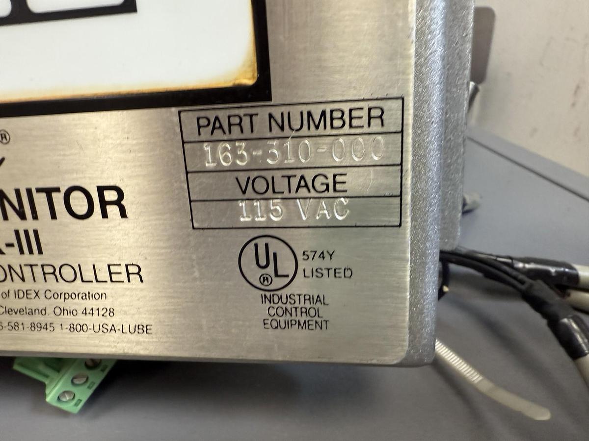 Used Trabon Maxi-Monitor Mark-III Universal Controller 163-310-000 (115VAC) GHC-15