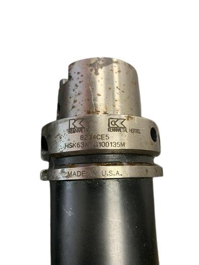 Used Kennametal HSK63ATG100135M Collet Chuck 
