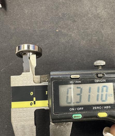 Used Bearings OD 0.625 ID 0.311 Thickness 0.155 GHGC-D19