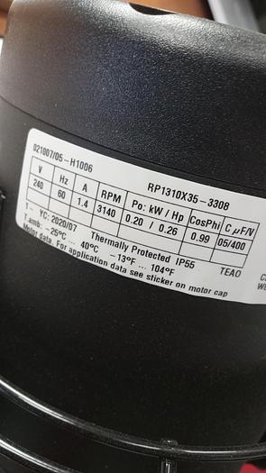 Used MULTIFAN V2E30K6M71100 Exhaust Fan, 12 In, 240V W/ Mount & Selective Speed Dial GH89