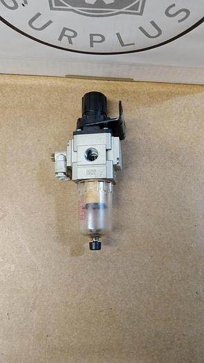 Used SMC AW20-F02 Filter Regulator, 1/4" NPT GH501