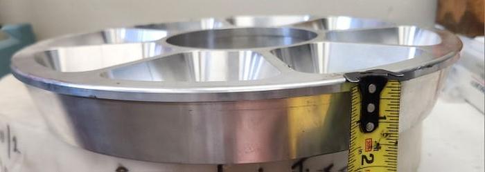 Used Custom Polyurethane Road Wheels 16.5" x 12 x 3.25" with Custom 13.5" Aluminum Rim - GHB-