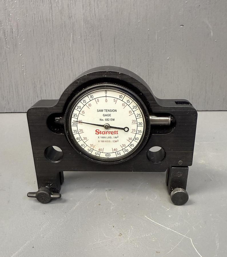 Used Starrett No.682 Saw Tension Gage GHB-49