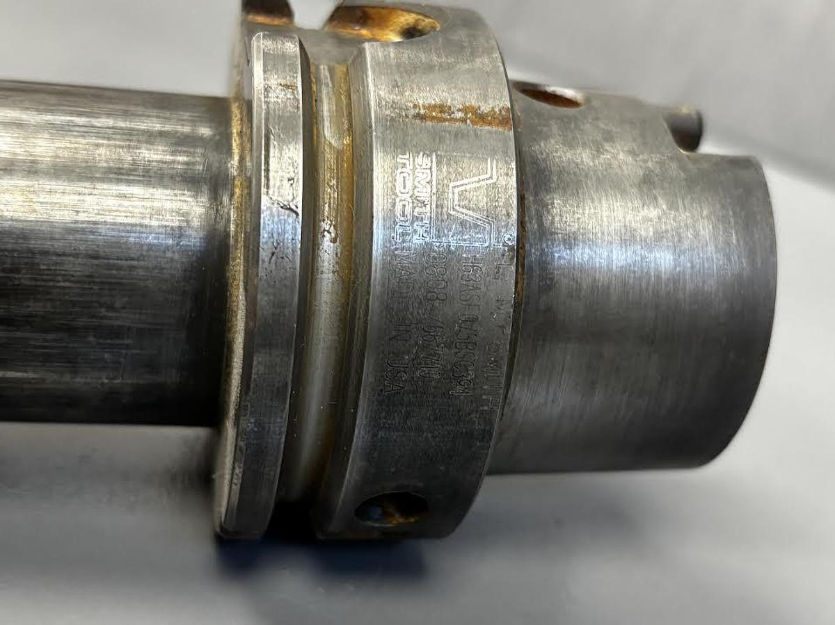 Used Smith Tool HSK63A Shrink Fit Tool Holder H63ASF075BSC394 GHA-GS46