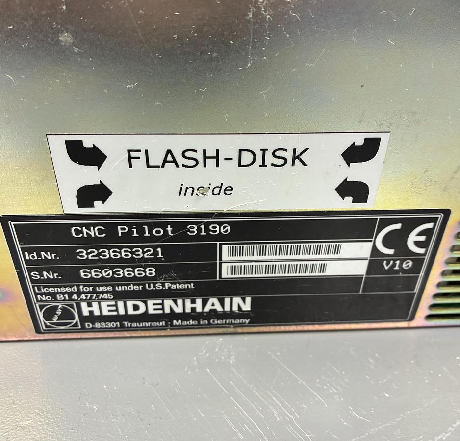 Used Heidenhain CNC Pilot 3190 Control Panel GHC-18