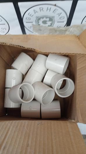 Used LOT OF 12 SCH 40 2" PVC Coupling 429-020 Slip Socket GH