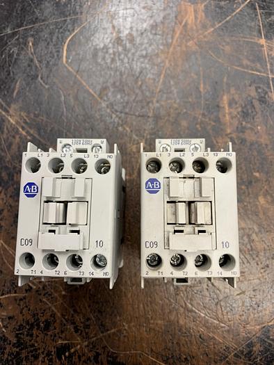 Used 2 Pack Allen-Bradley 100-C09*10 Contactor 