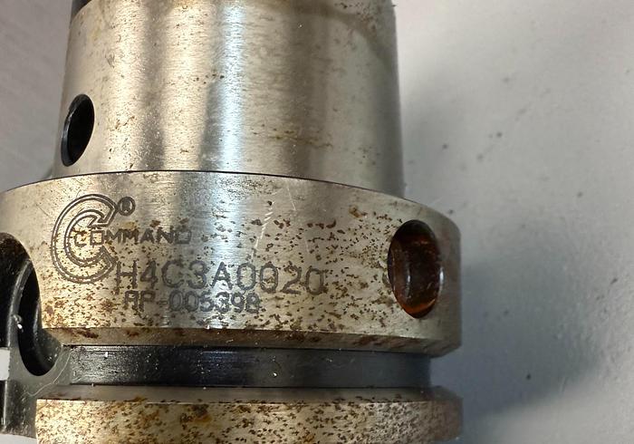 Used COMMAND HSK63A COLLET CHUCK TOOL HOLDER H4C3A0020 GHA-SS4