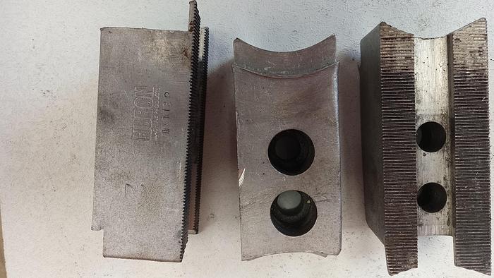 Used Huron AKT12P, SERRATED SOFT JAWS (set of 3) - GHA-30