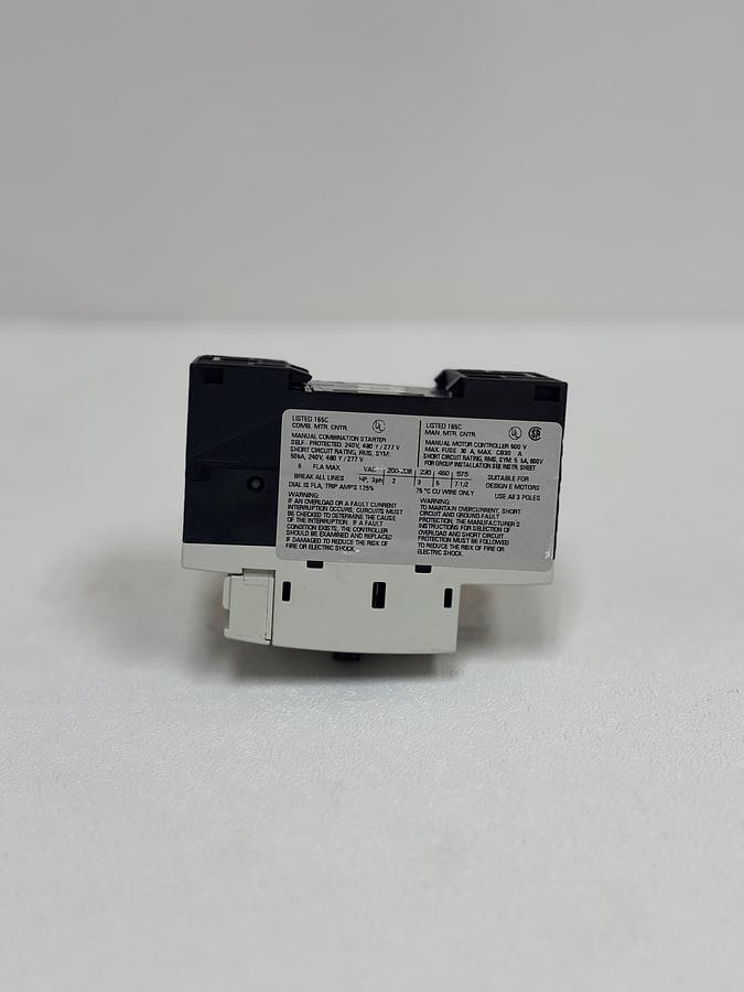 Used Siemens 3RV1011-1HA10 SIRIUS Motor Protection Circuit Breaker GHC-40