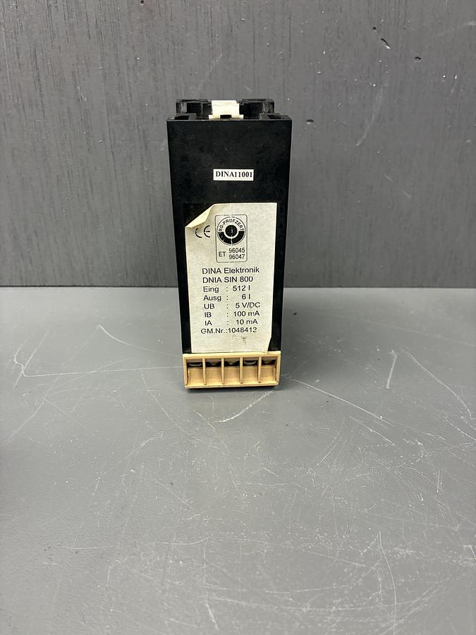 Used DINA Elektronik DNIA SIN 800 | Safety Relay / Monitoring Module GHC-34
