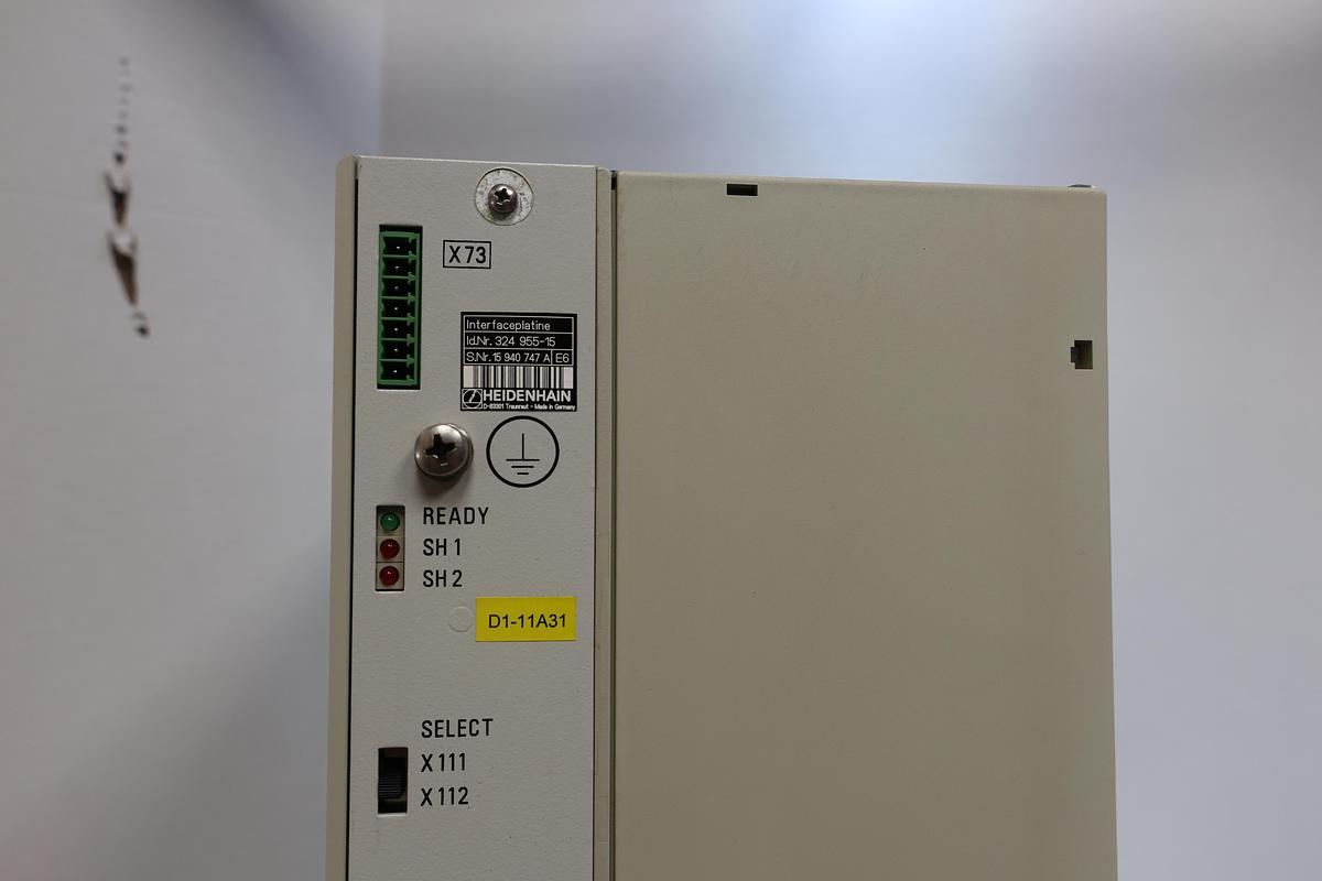 Used Siemens SIMODRIVE 6SN1123-1AA00-0EA1 Ver.B w/Heidenhain 324955-15