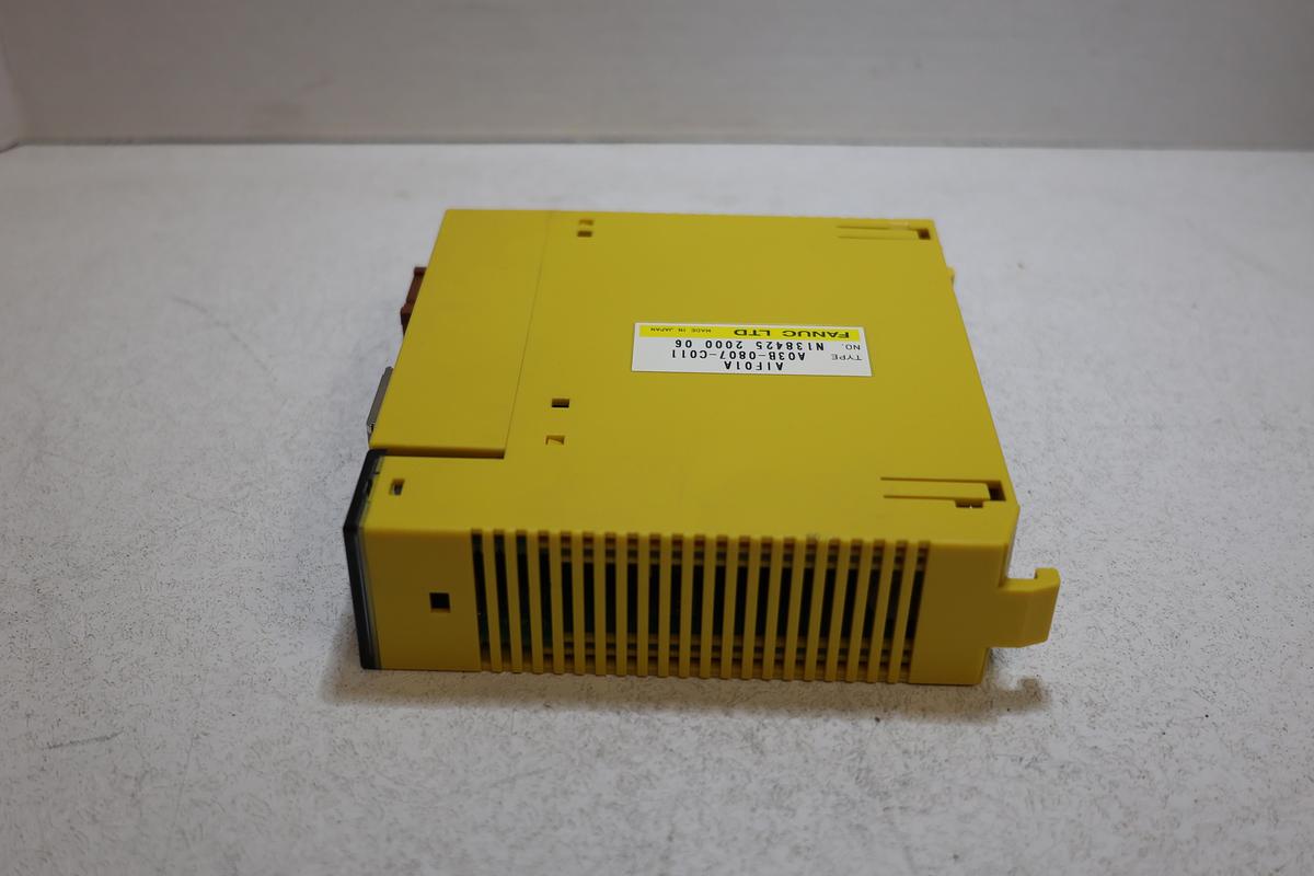 Used FANUC A03B-0807-C011 AIF01A 24VDC 2A CNC I/O Interface Module