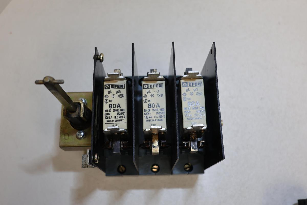 Used ABB Stromberg OESA 00-63 3-Pole Fuse Switch Disconnect 63A NH00 Used
