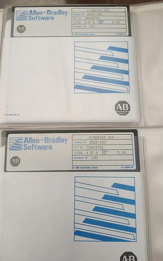 Used Allen-Bradley 9/Series CNC ODS Software - GHGC-D21
