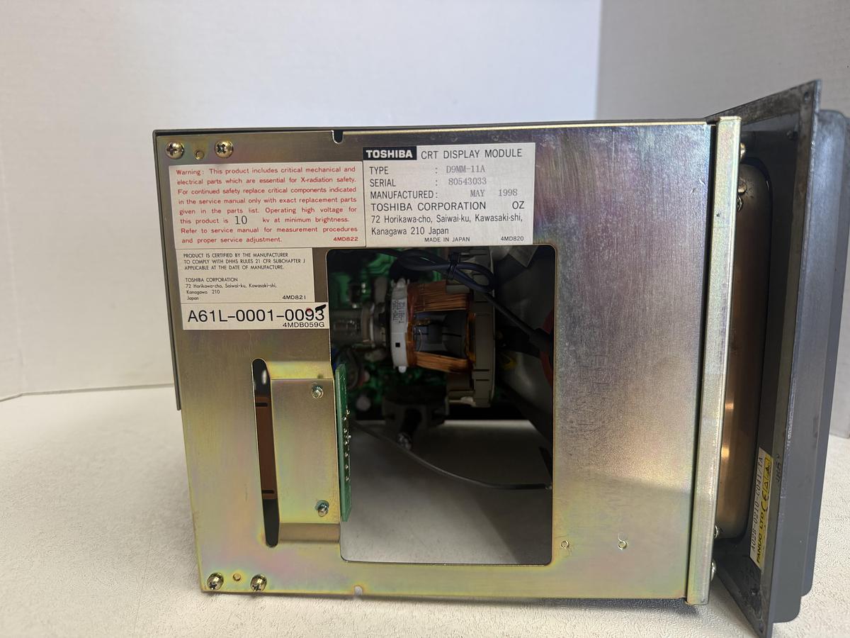 Used Fanuc Series 21-T A02B-0210-C041/TA Monitor A61L-0001-0093 CRT Display Module GHA-40