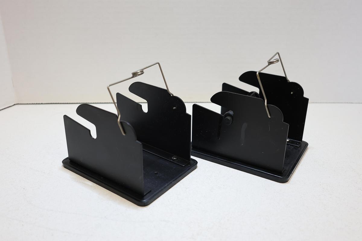 Used Lot of 2 Hakko 611-1 Soldering Iron Holders Stands Bench Mount