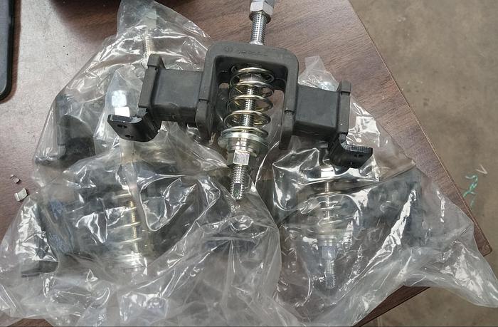 Used 4 pack - Spring Vibration Isolators M-9M076 - GHB-63