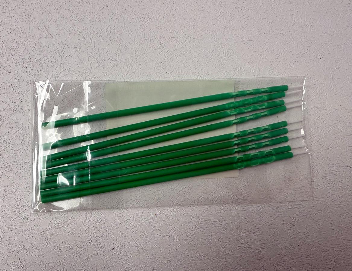 Used Sticklers MCC-S12 Fiber Optic Splice & Connector Cleaner 10PCS GHGC-9