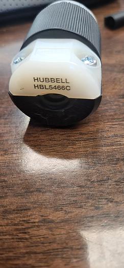 NEW HD Hubbell Male Plug Insulgrip HBL5466C 20A 250V 2P 3W NEMA 6-20 231A - GHGC-D18