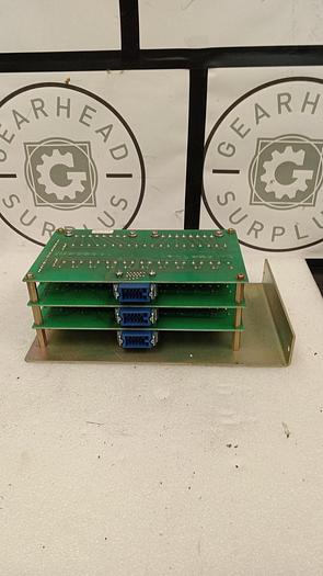 Used MORI SEIKI D-0204 RELAY CONTROL ASSY MODULE BU1 BU2 BU3 D0204