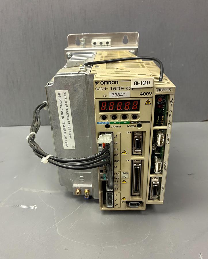 Used Yaskawa SGDH-15AE-OY Sigma II Servo Drive – 1.5kW, 200V, Digital AC Servo Amplifier GHC-38