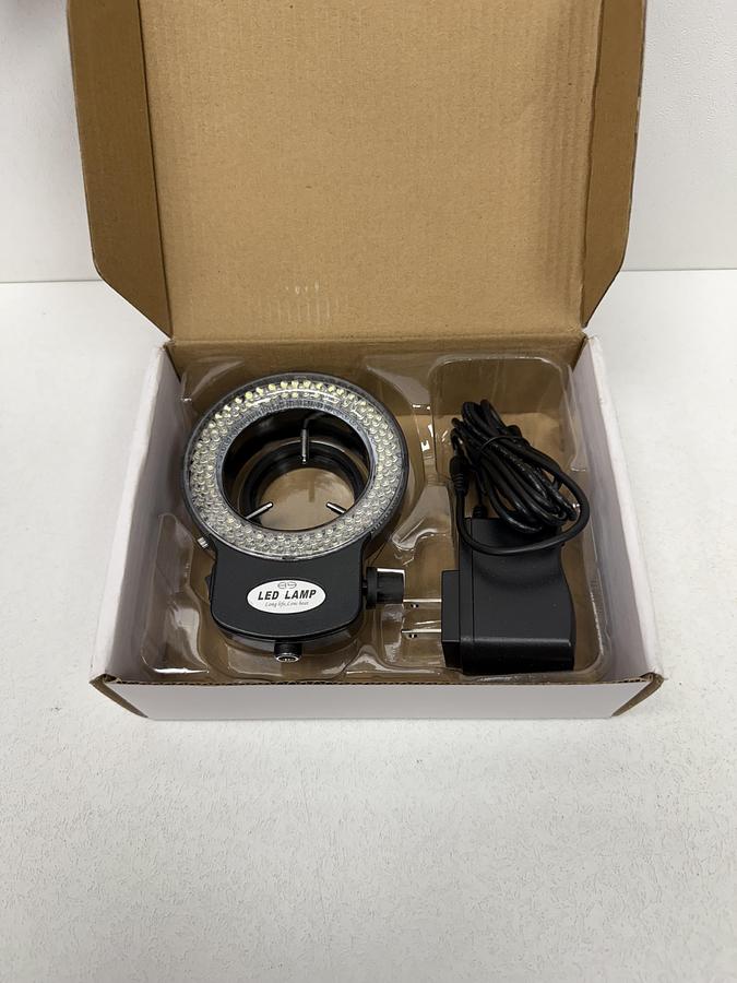 Used Vision Scientific Adjustable 144 LED Ring Light Illuminator MIC-209 GHC-24