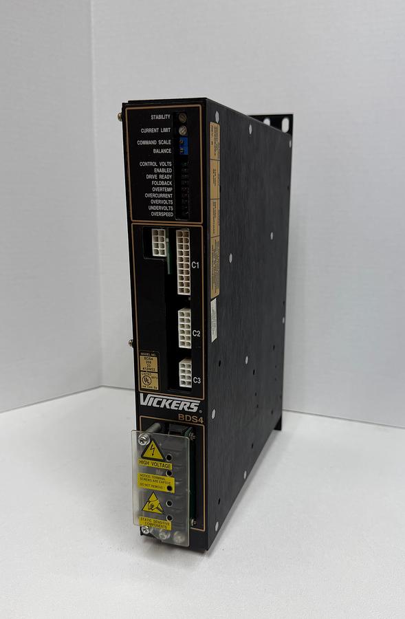 Used Cincinnati Milacron Vickers BDS4-206-23-412W32 Servo Drive GHA-51
