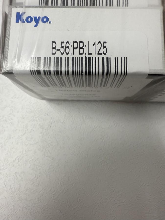Used (Lot of 10) Koyo Needle Roller/Bearings B-56;PB;L125 GHC-30
