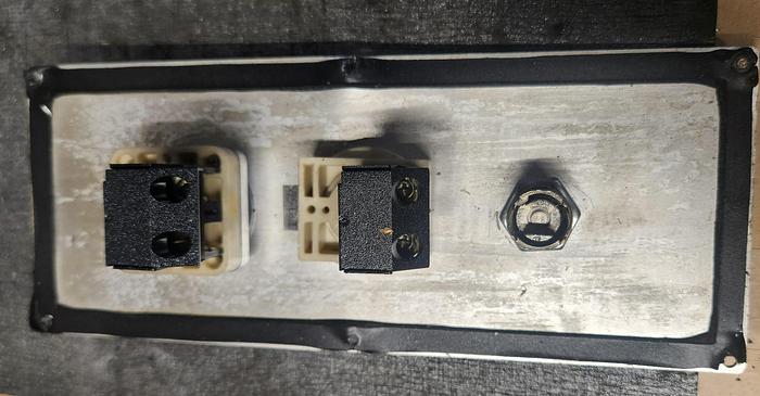 Used OKUMA E5409-019-689 Manual Splash Guard Door Panel - GHB-74