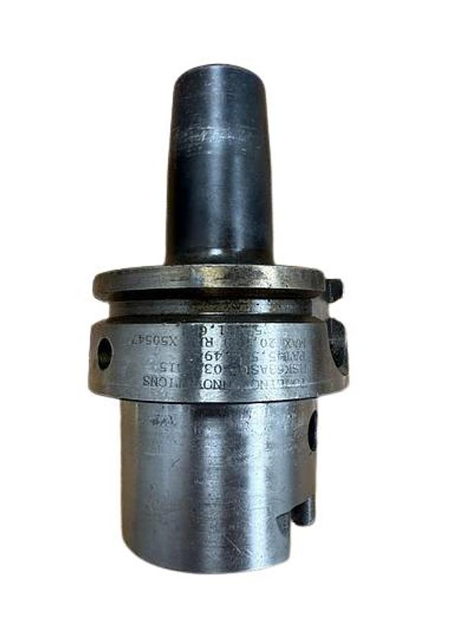 Used Tooling Innovations HSK63ASFC-038-315 Shrink Fit Tool Holder