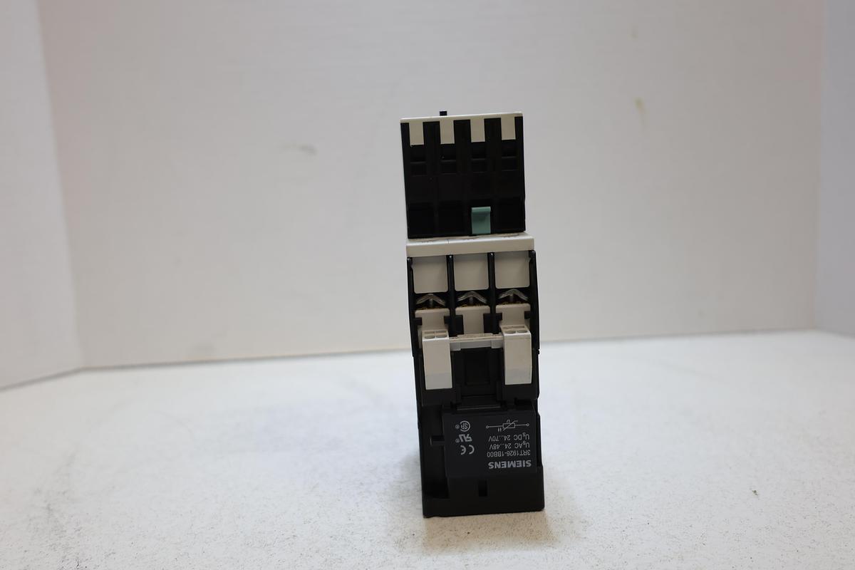 Used Siemens 3RT1025-3K Contactor 3RH1921-2HA22 Aux 3RT1926-1BB00