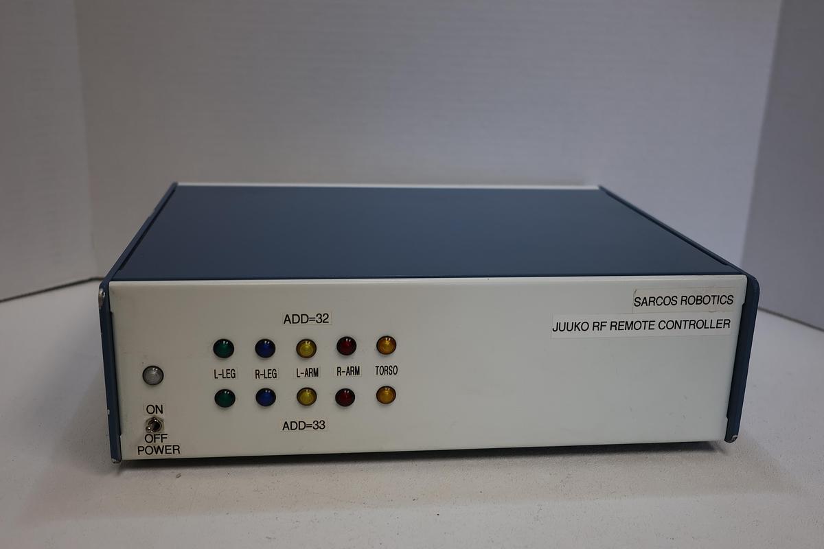 Used Sarcos Robotics JUUKO RF Remote Controller 37–57 VDC Industrial Robotic Control Unit