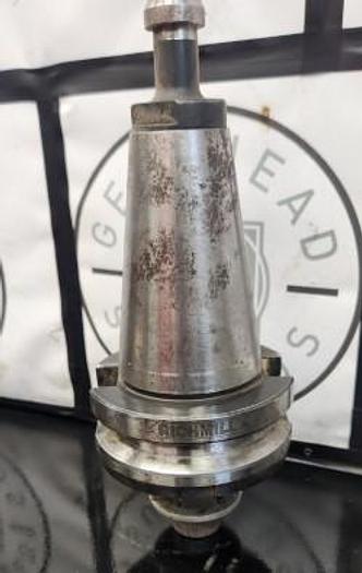 Used BT50 RICHMILL 1 1/2 PILOT O.D. 5/8 KEY FACE MILL TOOL HOLDER BT50-SM11/2-45 -GHA-153-OBO