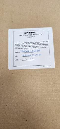 Used Renishaw RGS20-S Scale Kit 4560mm Long - GHA-167