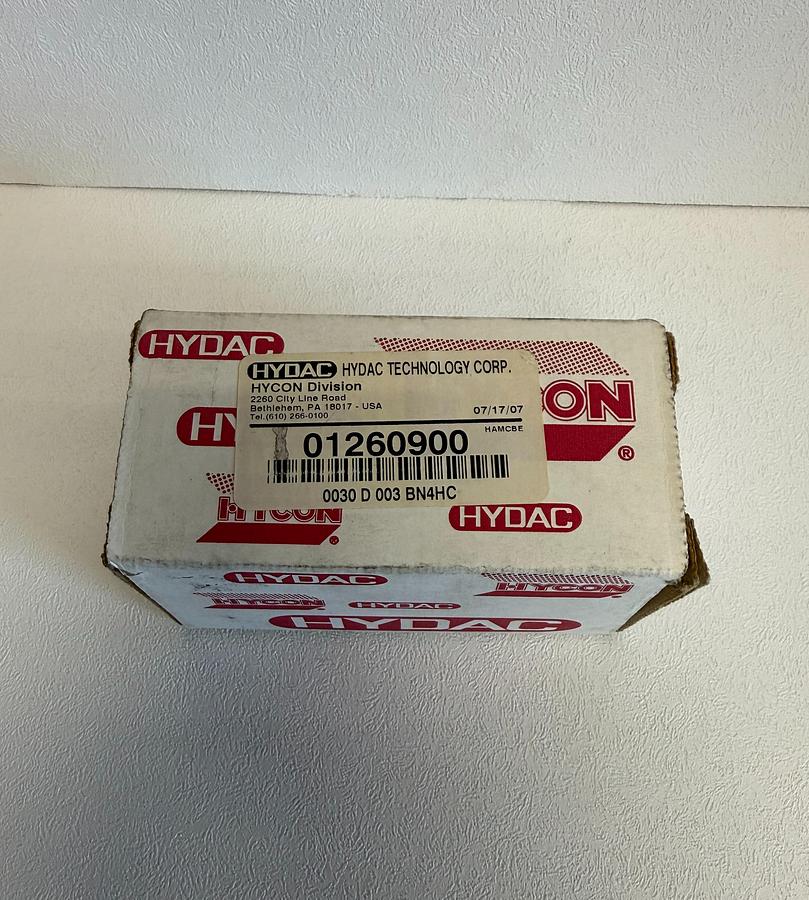 Used NEW Hydac 0030D003BN4HC Filter Element GHA-93