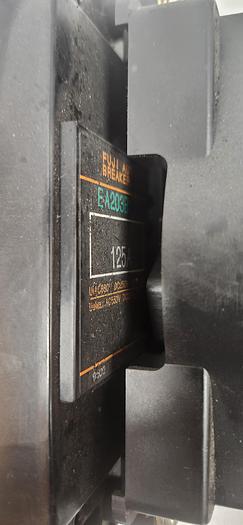 Used Fuji EA203B 125 Amp Circuit Breaker 125A with handle and shunt trip ability - GHA-157-C3