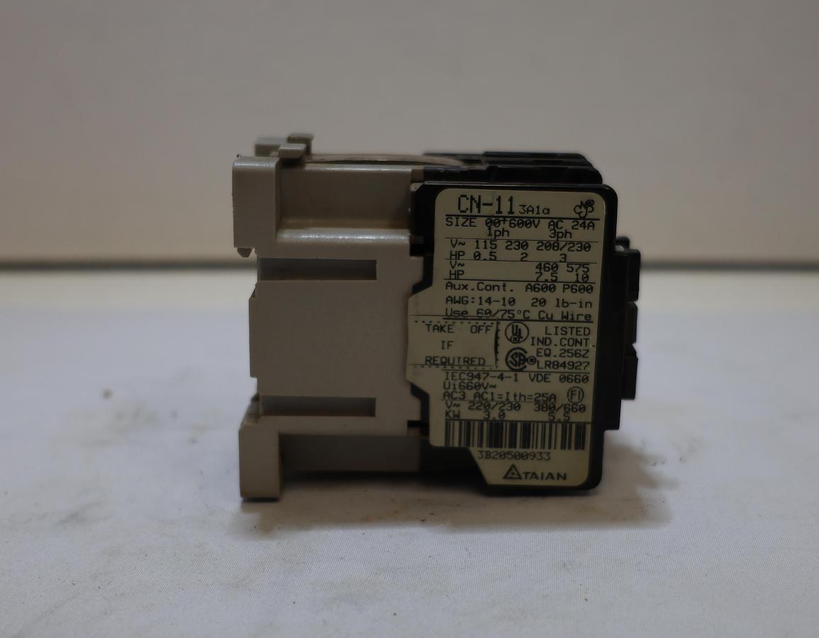 Used TAIAN CN-11 Magnetic Contactor Motor Starter Contactor Industrial Control Relay