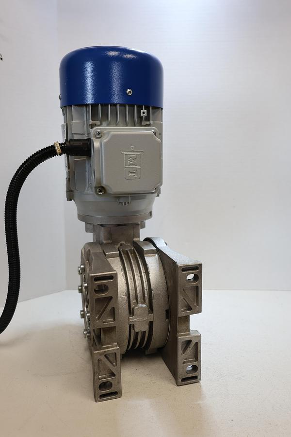 Used MT Motori TN80C4 1.3HP Motor Varvel SRS070 100:1 Worm Gearbox Used