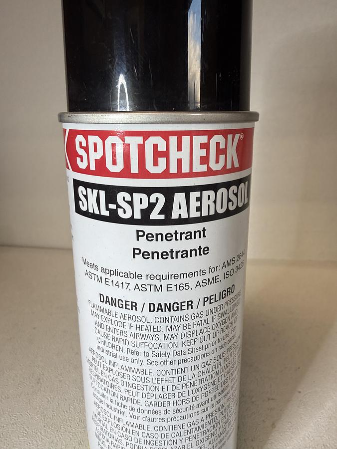 Used Magnaflux Spotcheck SKL-SP2 11.6oz Aerosol GHGC