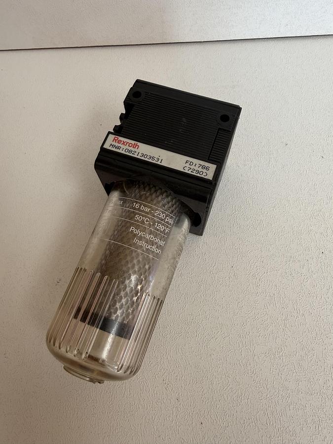 Used REXROTH 0821303631 Pneumatic Filter Element