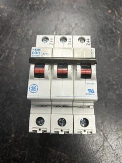 Used GE V-Line D30 Circuit Breaker 30 Amp 277/480 Volts - GHC-16